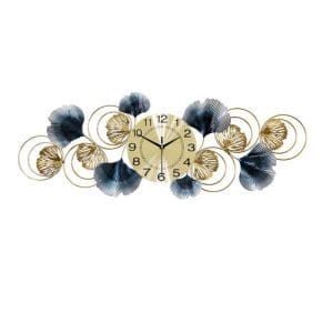 Horloge murale design lumière européenne longue