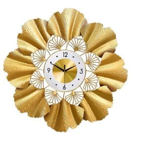 Horloge murale design lumière européenne